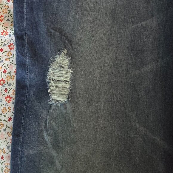 Melissa McCarthy Seven7 Dark Wash Girlfriend Jeans - Picture 10 of 10